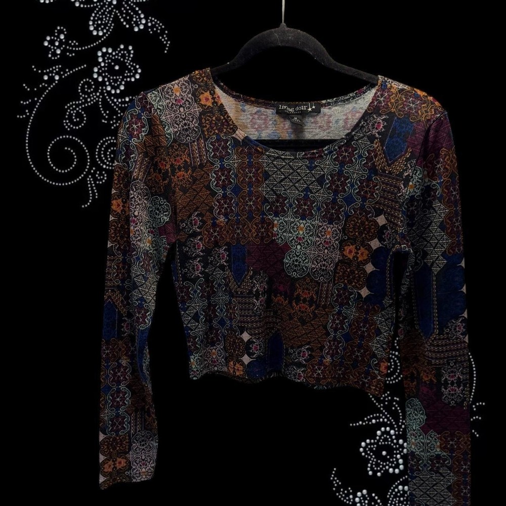 Long Sleeve Crop Top